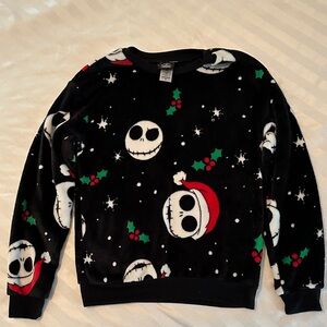 Disney Nightmare Before Christmas Fleece Sleep Shirt